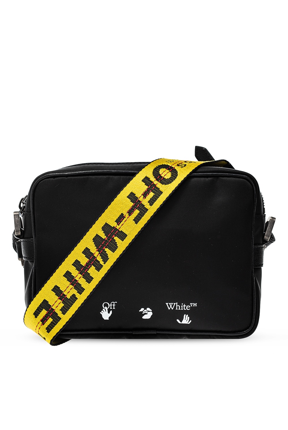 Off white side bag sale